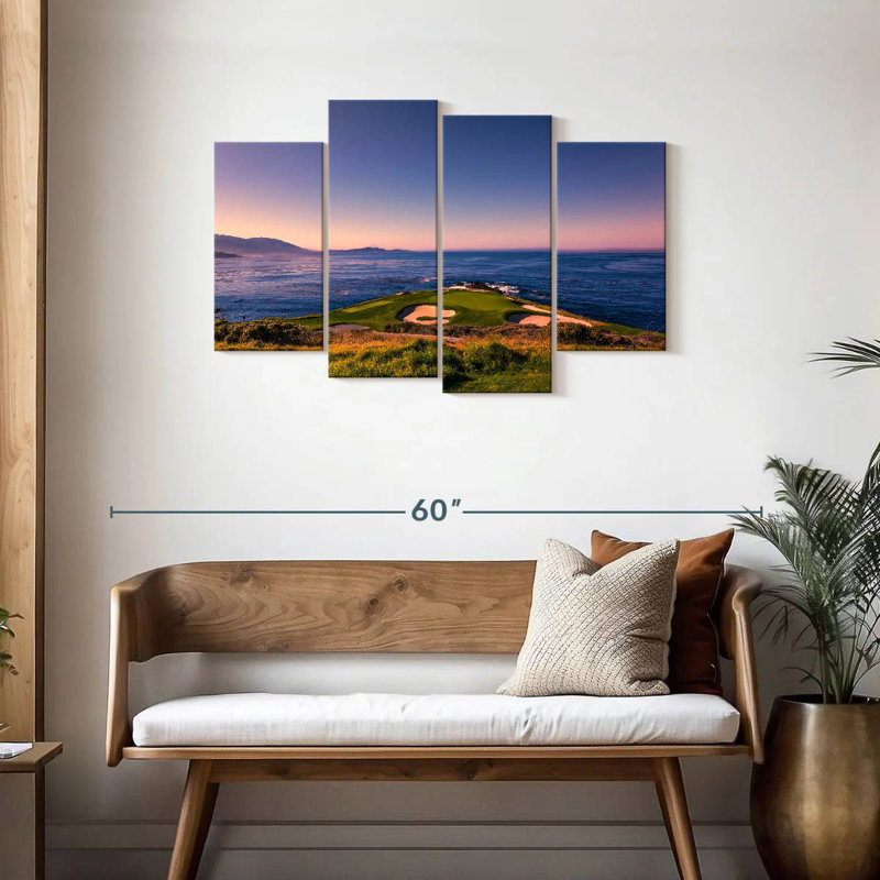 Alvord Pebble Beach Blue Sky, 27'' H x 43'' W