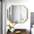 Logsdon Engineered Wood Flat Mirror-631972429-629514527