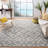 Seibel Natura Hand Woven Wool/Cotton Southwestern Rug in Gray-889167228