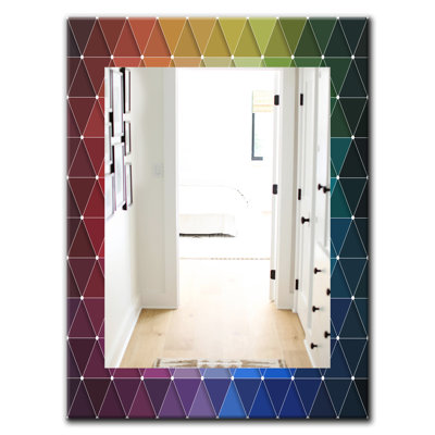 Glass Frame Mirror