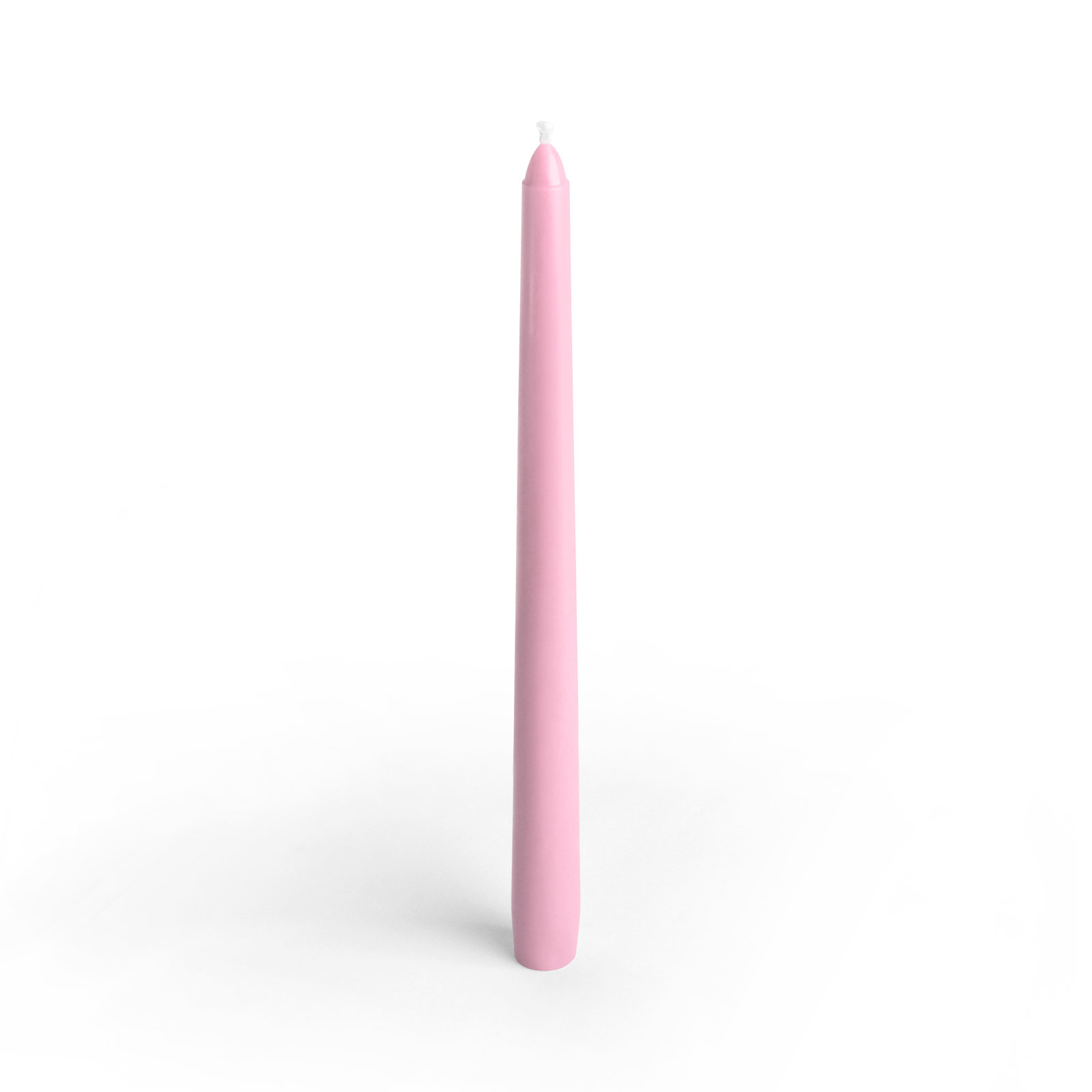 Estela Unscented Taper Candle Set, Pink