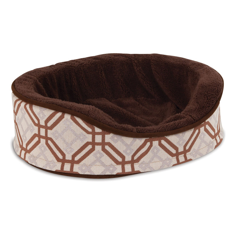 Fashion Geometric Polyester Pet Bed
