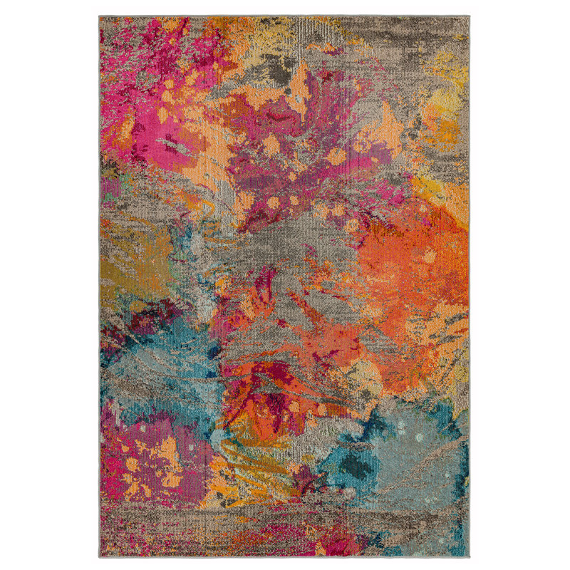 Aalin Abstract Area Rug, Rectangle 160 x 230cm