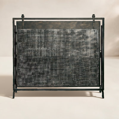 Pare-étincelles en métal avec grille