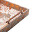 Metallic Copper Cow Hide Tray - Small-70826575