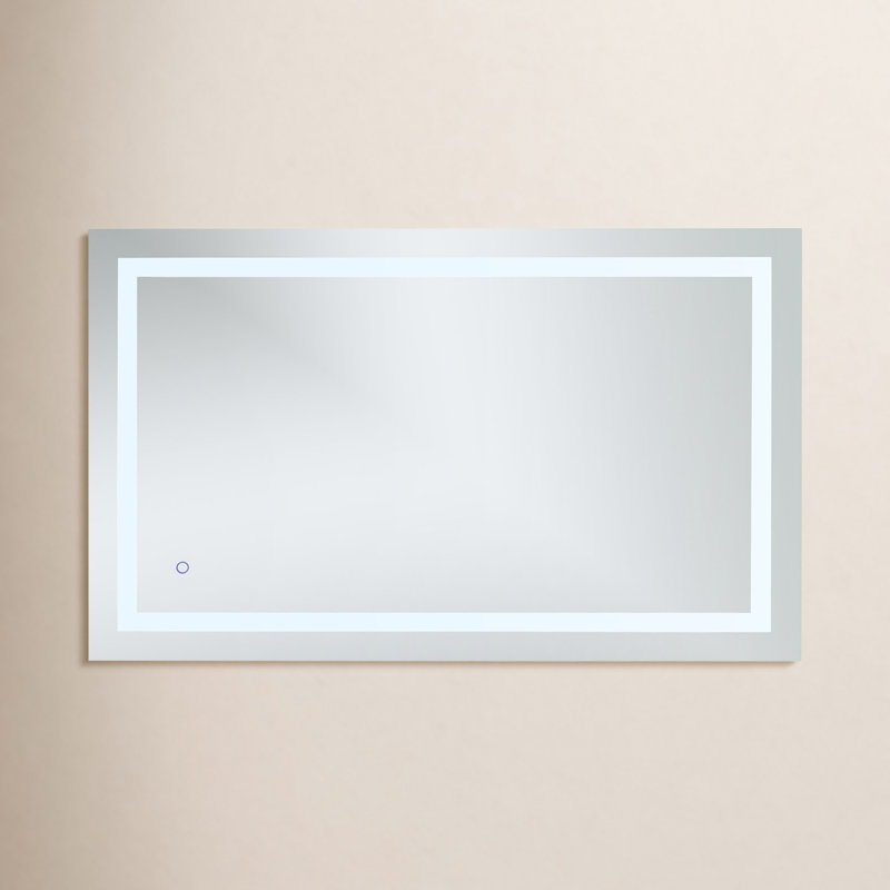 Scoles Flat Wall Mirror, 48" x 30"