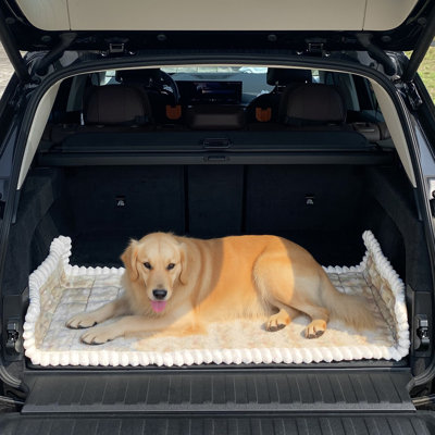 Housse de protection pour siège de chien, tapis de protection de banc antidérapant compatible avec les rallonges de siège arrière pour voitures, camions et VUS