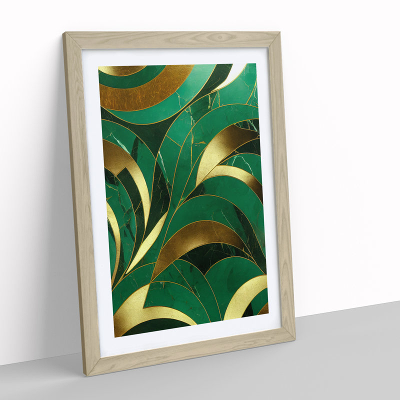 Sensational Art - Framed Print, 34cm H x 25cm W x 2cm D, Oak