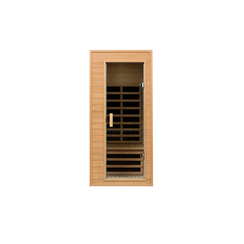 Un intérieur, matériau de pruche, 5 radiateurs, 1290 W et 65 C maximum de température infrarouge lointain pour simple, toit intégré, son, lecture à DEL