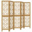 Charnique 180 cm W 5 - Panel Solid Wood Folding Room Divider-2069364682