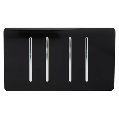 Trendi Switch 4 Gang Light Switch (3x 1 or 2 Way & 1 x Intermediate)