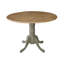 Table de salle à manger à abattant de 42 po sur piédestal en bois d'hévéa massif Philipston-1410443603-1432809341