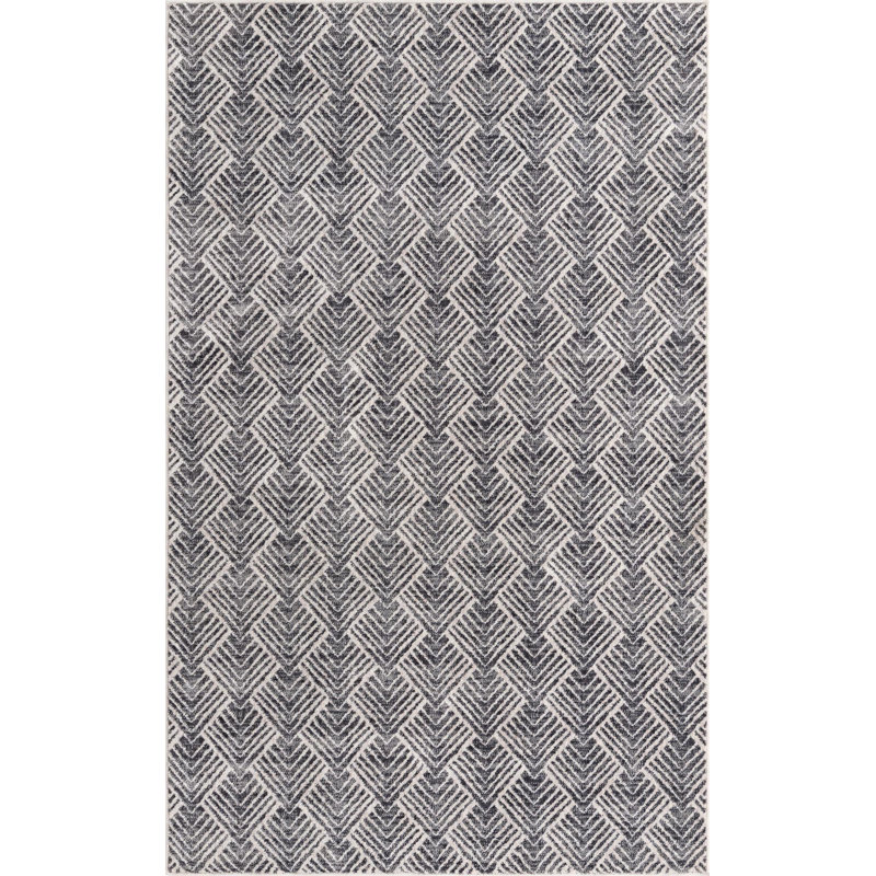 Abstract Indoor Rug, Rectangle 5'3" x 8'