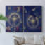 Disco Santa I - Toile tendue avec châssis de qualité supérieure - Prêt à accrocher-108946604