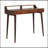 Elevated Chestnut Console Table