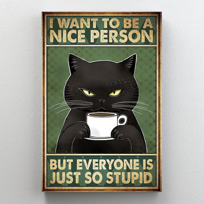 " I Want To Be A Nice Person "