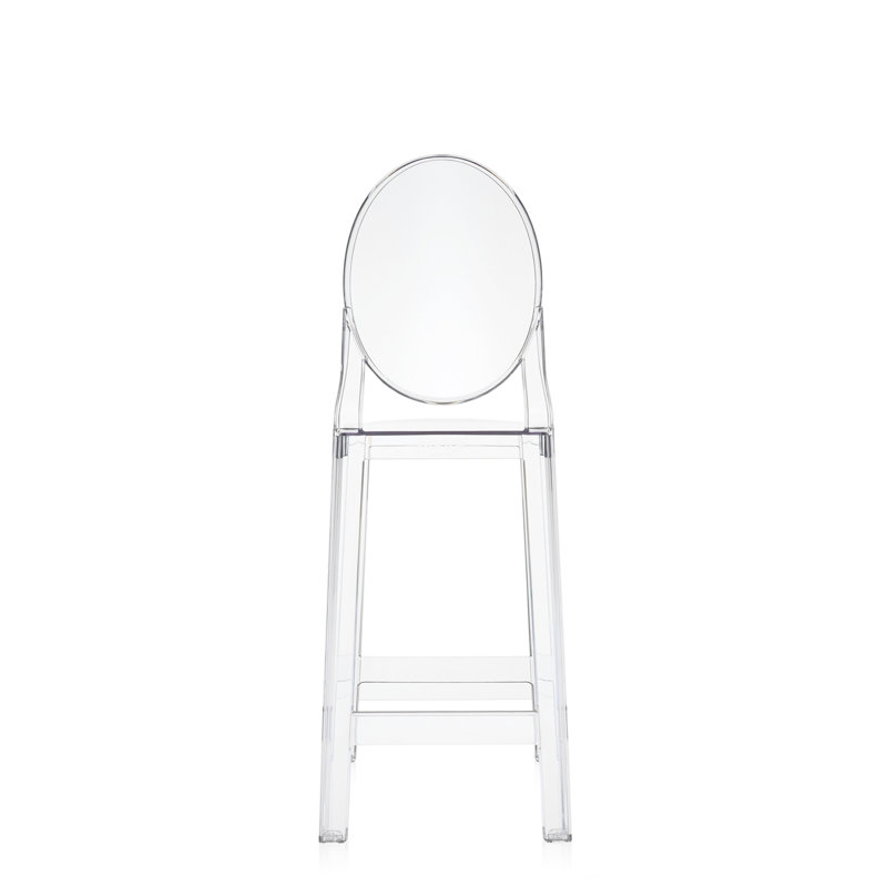 One More Outdoor Bar Stool, 65 cm, Crystal