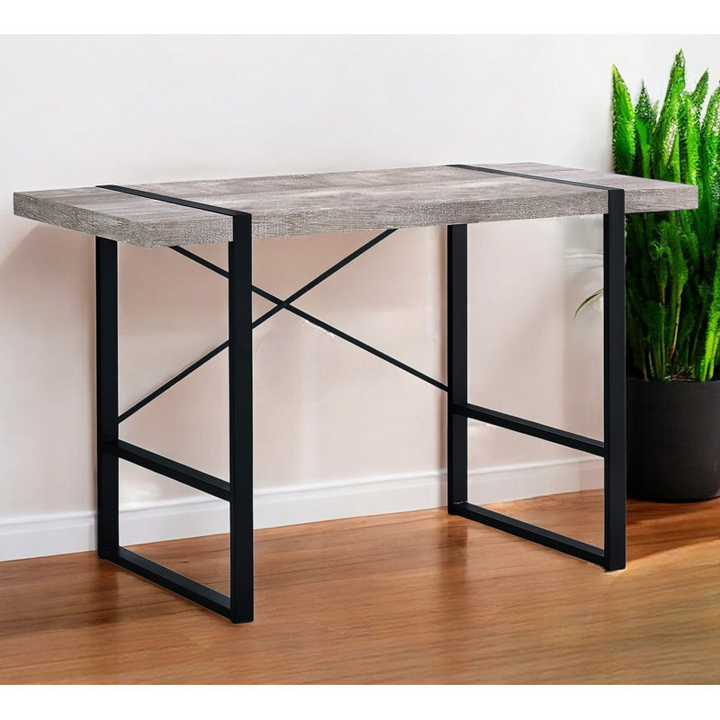 24" Rectangular Computer Desk, Taupe