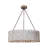 Rudy 3 - Light Unique / Statement Drum Chandelier