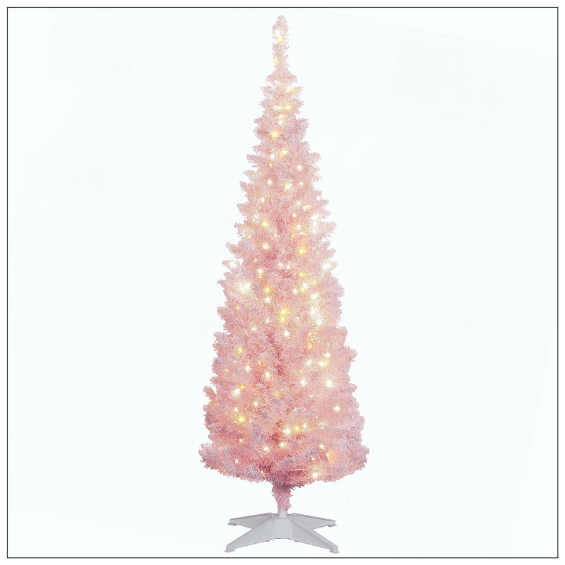 Pencil Christmas Tree, Pink