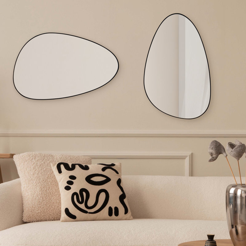 Metal Asymmetrical Mirror