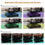 Charvez High-Gloss Coffee Table with 16 Colors LED Lights-1678105218-1737531414