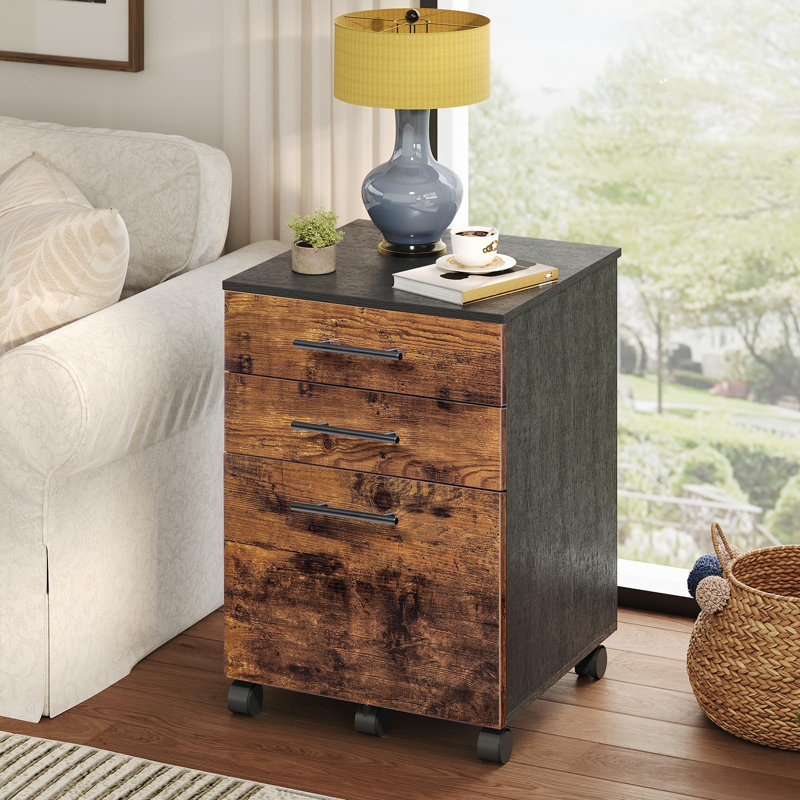 Braxx 15.7 " Wide 3 Vertical Filing Cabinet