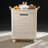 Foldable Laundry Hamper With Wheels For Home Use, Large Collapsible Storage Basket For Clothes, Toys, And Bathroom Organization-1803919777-1803919779