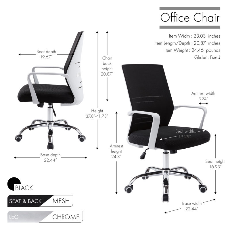Mesh Conference Chair, Black