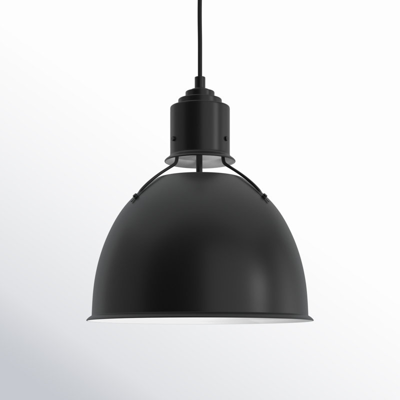 Arbogast 1 - Light Dome Pendant, Midnight Black