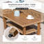 Outdoor Wicker Patio Conversation Furniture Set With Acacia Wood Coffee Table-1736827167-1736827161