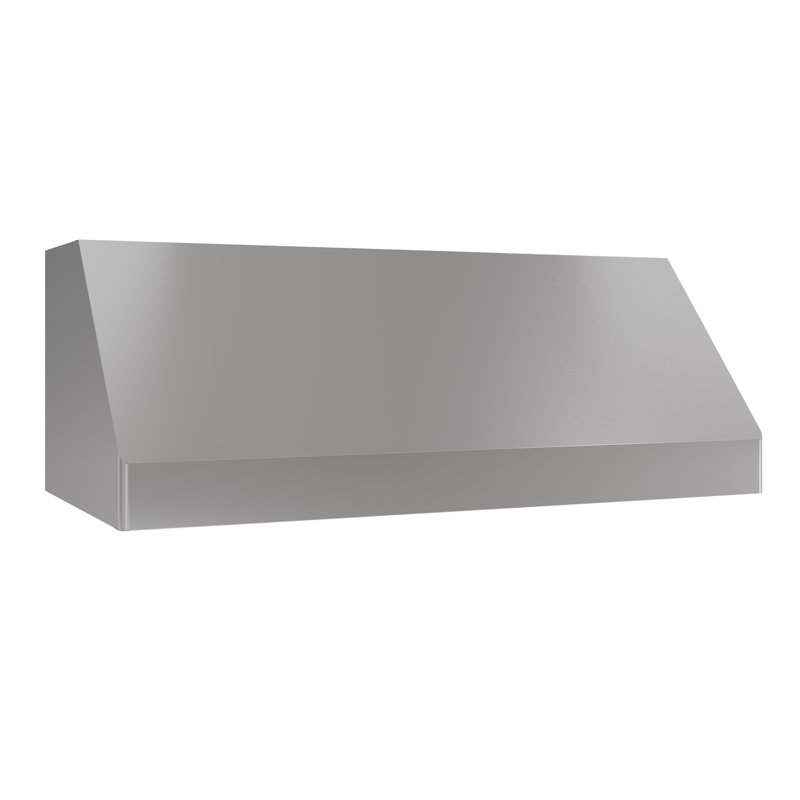 Pro Zephyr 54 " 650 CFM Wall Mount Range Hood with LED Light in Stainless Steel