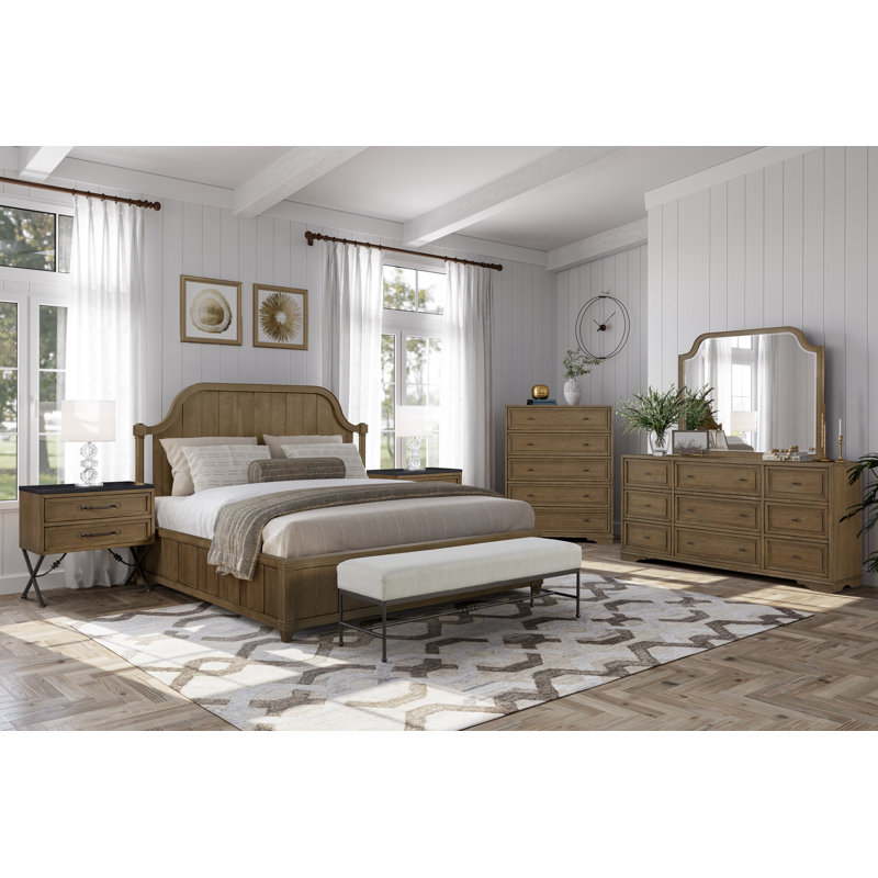 Hickory Dresser - Cashew, Brun