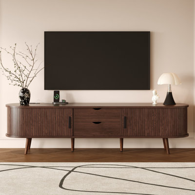 70 Inch Mid Century Modern TV Stand