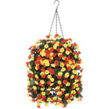 Silk Fir Hanging Basket Arrangement in Basket