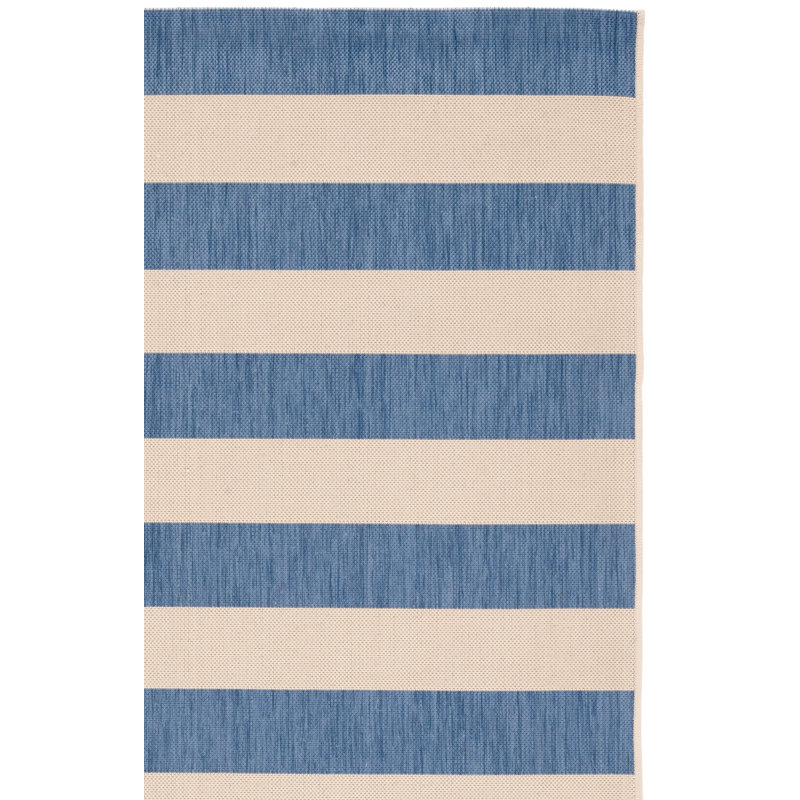 Peterman Performance Striped Indoor/Outdoor Area Rug, Runner 2'3" x 8'