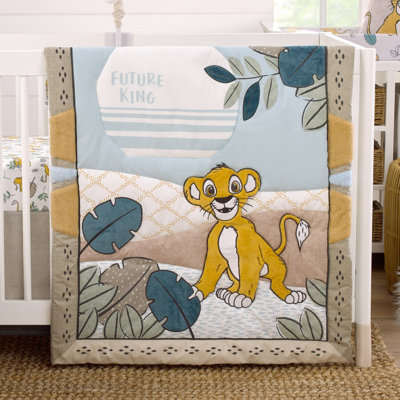 3 Piece Crib Bedding Set
