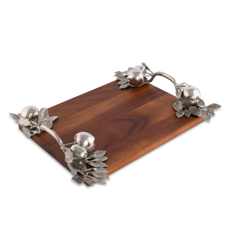 Farmer's Market Wood Tray