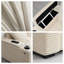 Confort et commodité imbattables! Canapé modulaire en L modulaire avec accoudoirs de rangement, chargeur USB intégré et porte-gobelets - Ultimate Relaxation Hub-1363208910