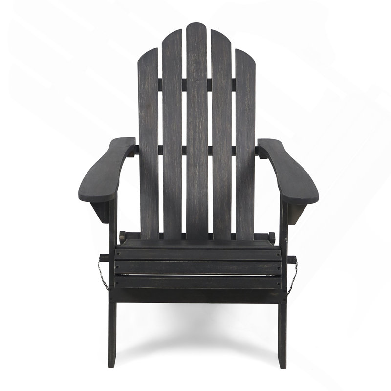 Chaise Adirondack pliable, Dark Grey