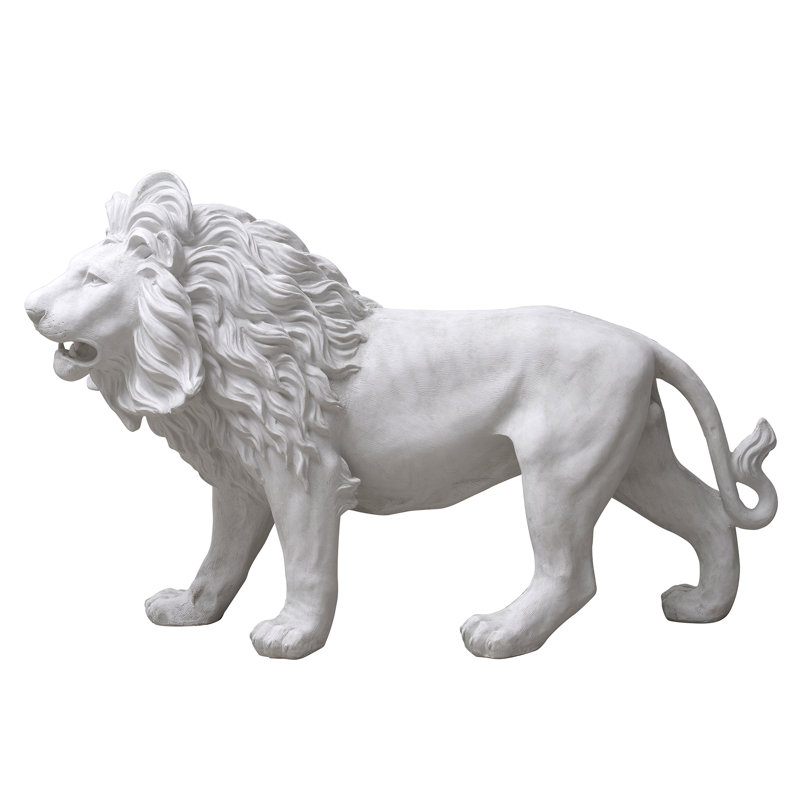 Lion Facing Left Statue