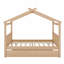 Lit en bois avec couchette-1065221603