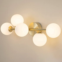 Lampe avant miroir LED en fer acrylique blanc froid 3 tailles lampe de  vanité