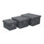 JVL Fabric Decorative Basket-895234945