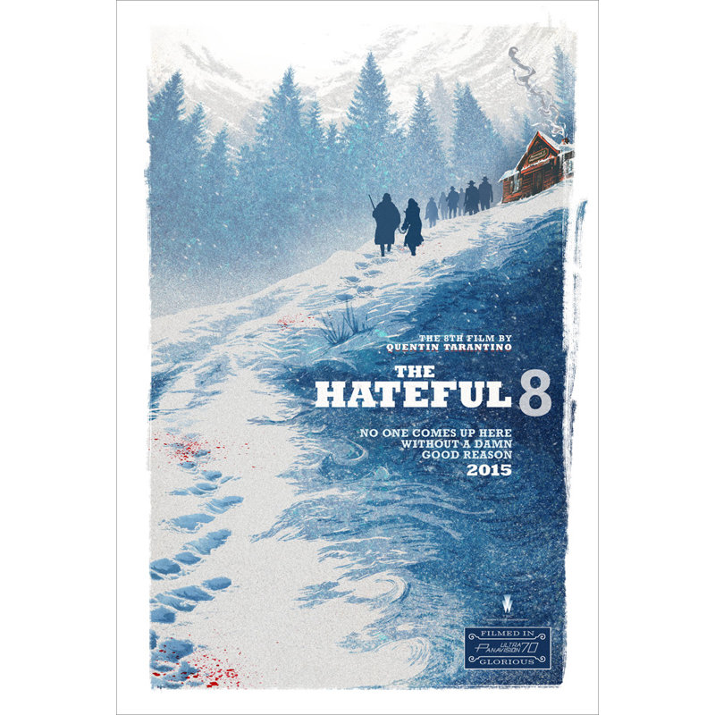 The Hateful Huit, H 18 po x l 12 po