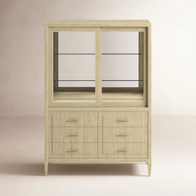 Eave Sundrenched Lighted China Cabinet
