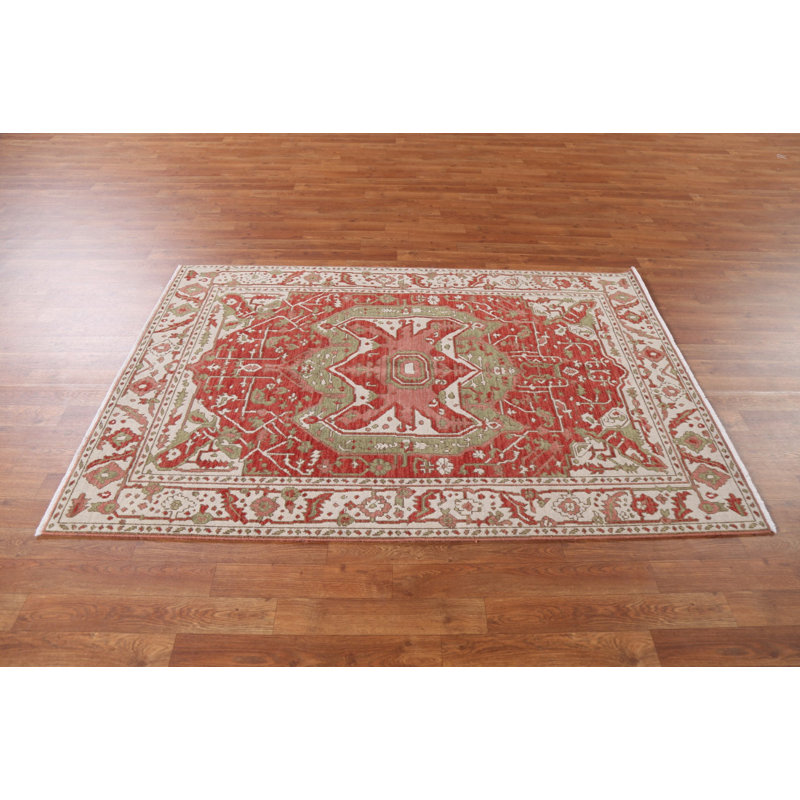 Tapis oriental géométrique 4 x 6