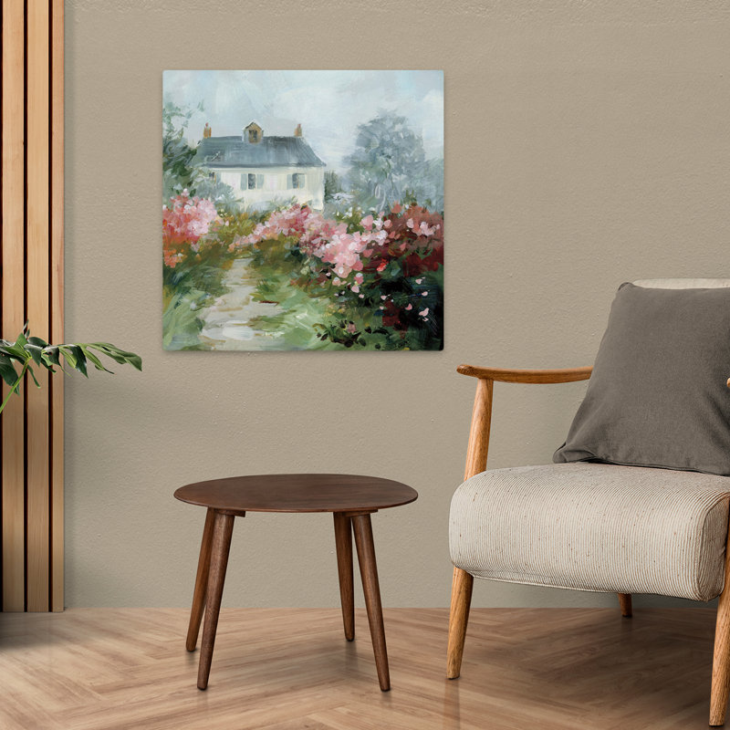 Art floral Garden View Ii, H 24 po x l 24 po
