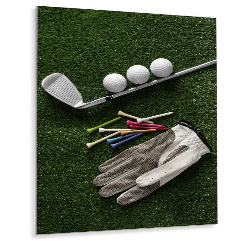 Ensemble de golf Swing excellence III - art mural en métal Golf, H 20 po x l 12 po