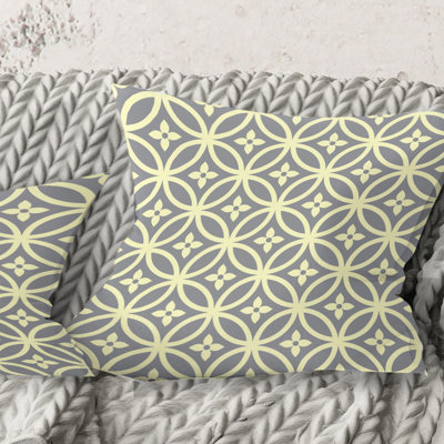 Coussin décoratif rétro Mid-Century